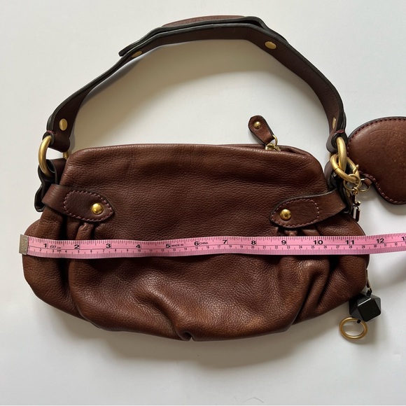 Vintage Juicy Couture Leather Purse Brown Y2K Handbag G&P 2000’s - Picture 16 of 16